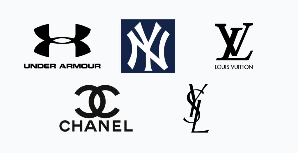 Lettermarks/Monogram Logo Examples